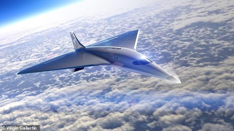 VIDEO/Publikohen imazhet e modelit të avionit supersonik, tre herë më i shpejtë se zëri