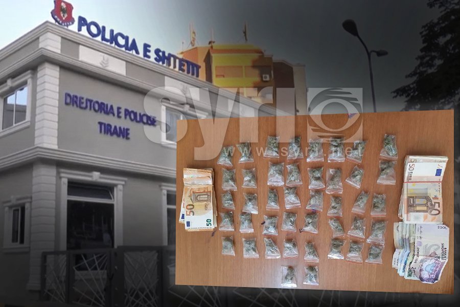 Me 9 mijë euro me vete, arrestohet 17-vjeçari duke shitur drogë