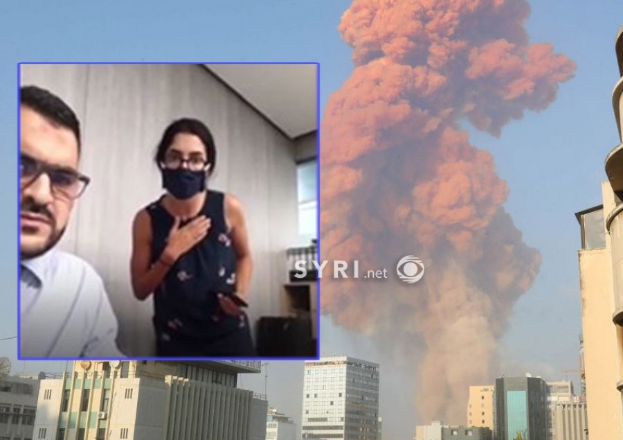 Po zhvillonte intervistë, reporterja e BBC përplaset në tokë pas shpërthimit në Bejrut