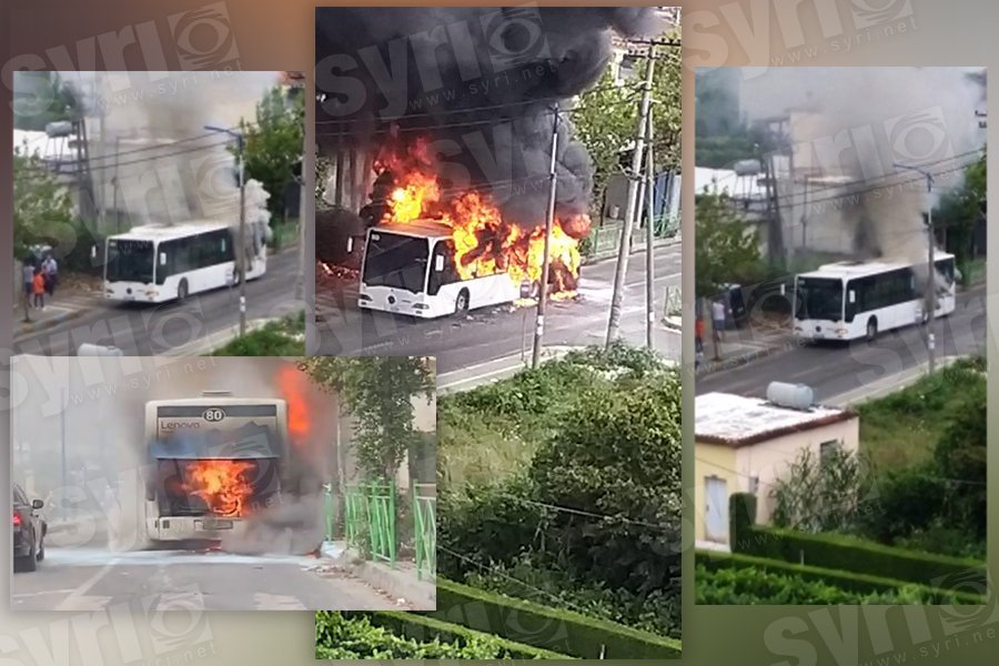 VIDEO/ Merr flakë në ecje autobusi në Paskuqan