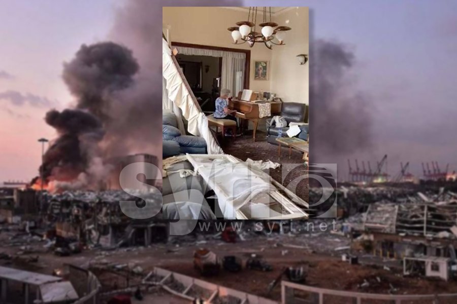 Sfidë tragjedisë/ I ishte shkatërruar shtëpia nga shpërthimi, gjyshja nis e luan në piano