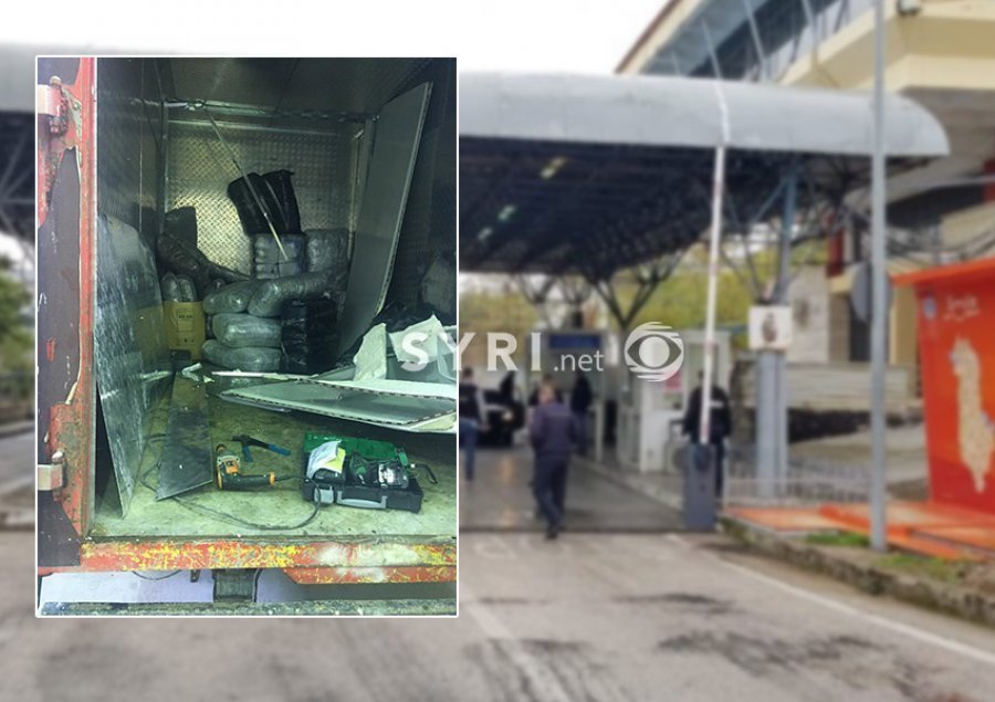 Detaje nga operacioni në Bllatë/ Policia: Ishin 370 kg kanabis në kamionin me logon e mobilerisë 