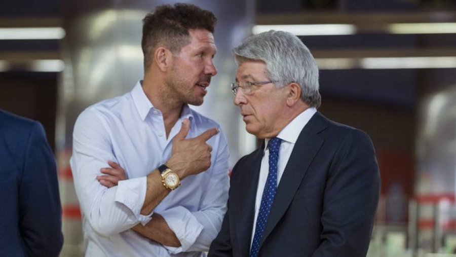 Presidenti i Atletico-s mohon zërat për transferimin e lojtarit të Real Madrid