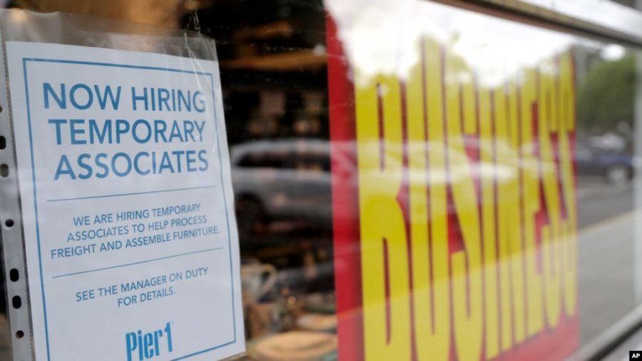 Bie shkalla e papunësisë në SHBA/ Hapen 1.8 milionë vende pune në korrik