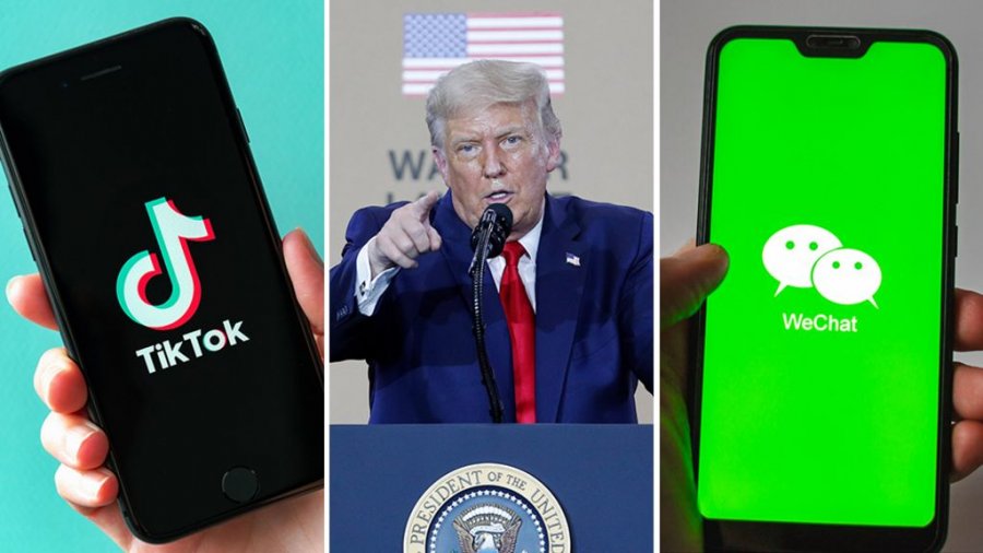 Shqetësime rreth sigurisë/ Presidenti Trump ndalon 2 aplikacionet kineze në SHBA