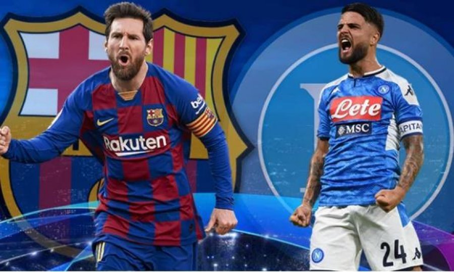 Champions League/ Barcelona  - Napoli, ja si rreshtohen skuadrat