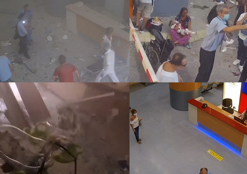 VIDEO/ Shpërthimi në Bejrut, kamera brenda një spitalit kap momente tragjike 