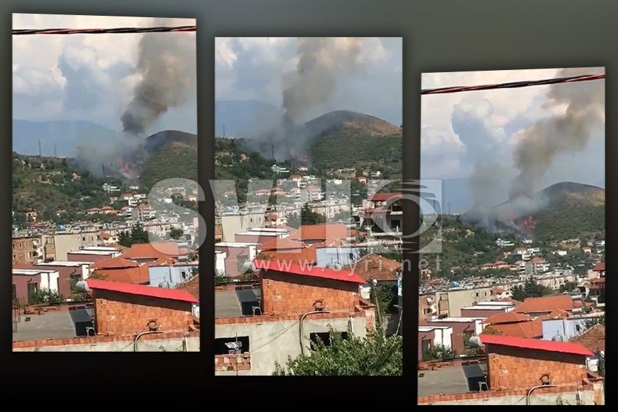 VIDEO/ Zjarr i madh në Tiranë, shteti nuk duket gjëkundi 