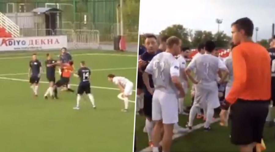 'Çmenduri' në futbollin rus, ish-lojtari i Zenit dhunon brutalisht arbitrin