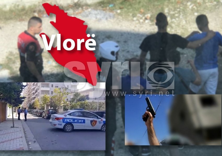 VIDEO/ Sherr mes të rinjve, të shtëna me armë në Vlorë