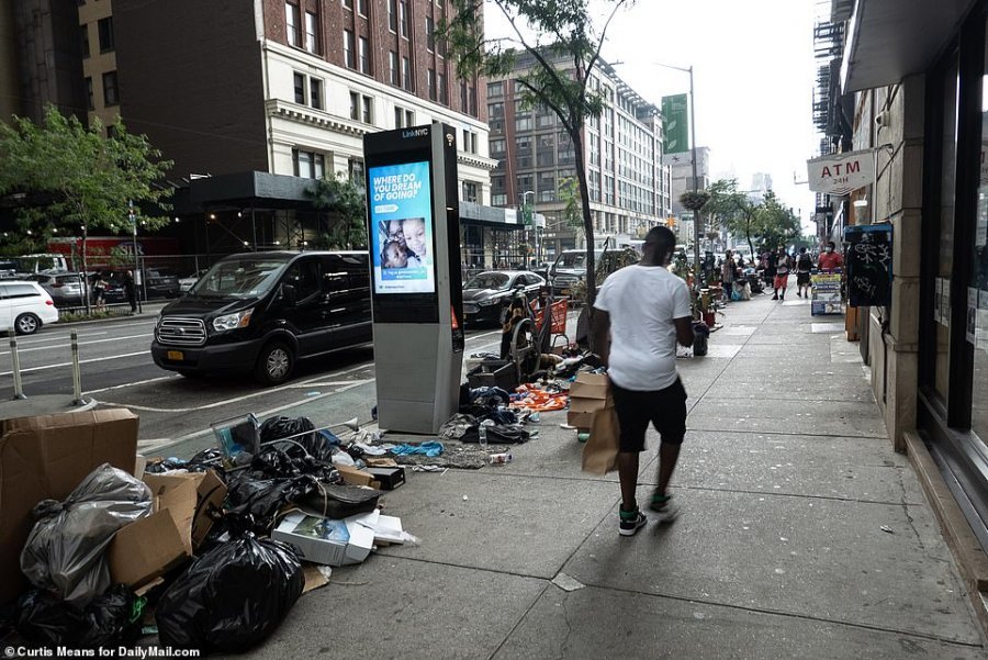 VIDEO/Kampi i të pastrehëve ‘pushton’ Manhattan