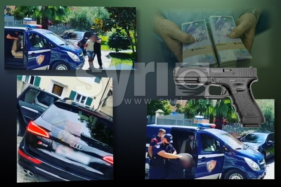 VIDEO/ Turizëm në terror: Pistoletën te koka gruas, si ia vodhën Audi-n pushuesit në Durrës