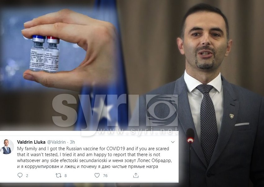 Ish-ministri shqiptar bën vaksinën ruse familjarisht: Jemi mirë