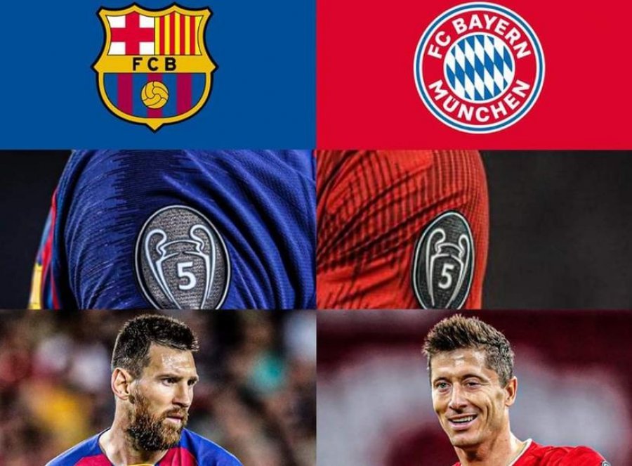 FOTO/ Barcelona-Bayern, finalja e parakohshme e Championsit. Formacionet zyrtare