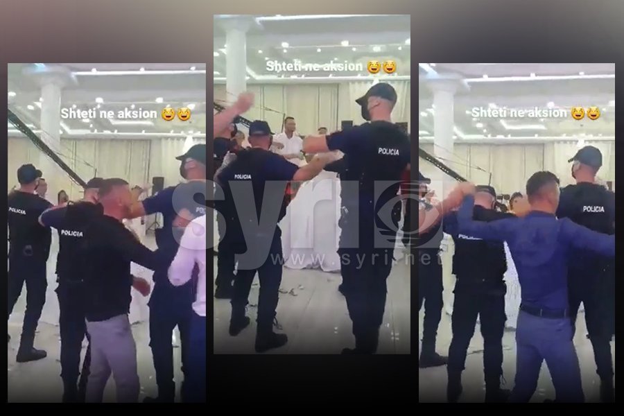 Video of police effectives dancing in a wedding causes indignation, get suspended