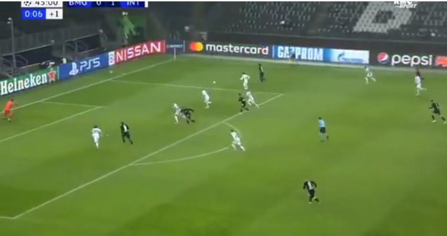 VIDEO/ Shtanget Inter, Monchengladbach barazon rezultatin