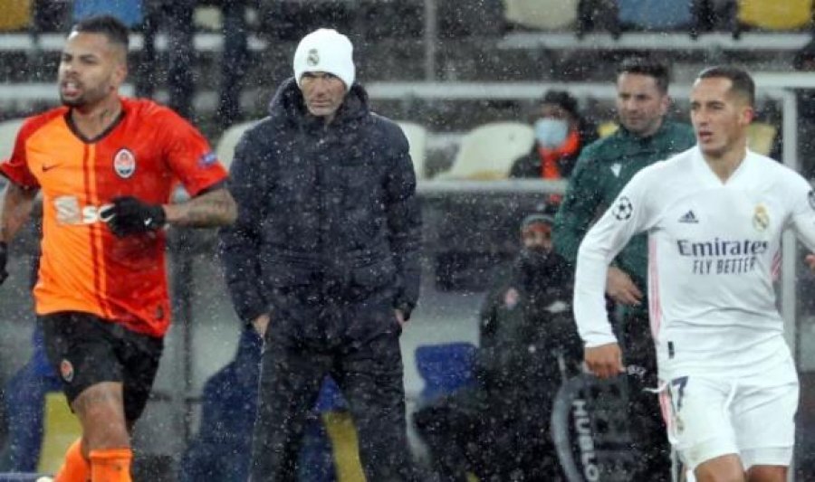 Humbja ndaj Shakhtar, reagon Zidane: Situatë e vështirë, por nuk e mendoj dorëheqjen
