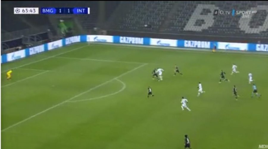 VIDEO/ Super asist i Brozovic, shënon Lukaku
