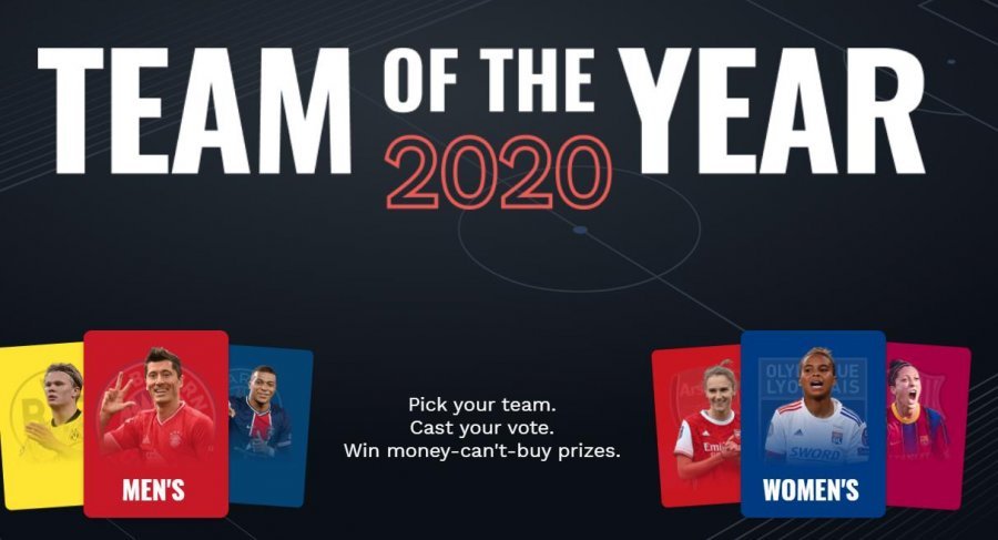 UEFA shpall 50 kandidatët për ‘Ekipin e Vitit’