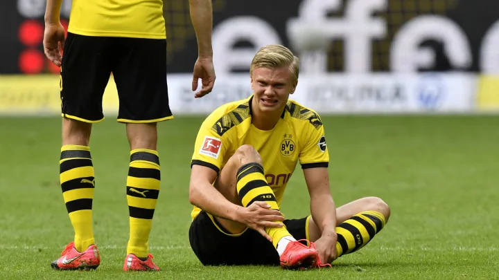 Borussia e Dortmundit tronditet nga dëmtimi i Erling Haaland