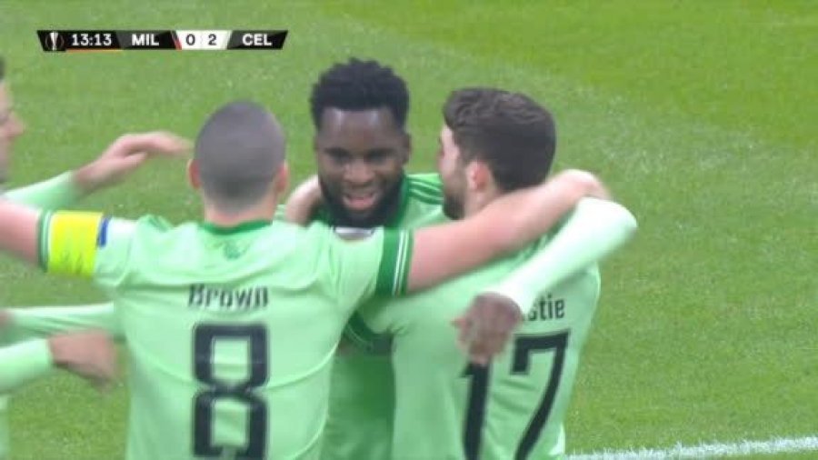 VIDEO/ Shtanget Milani, Celtic shënon dy gola të shpejtë