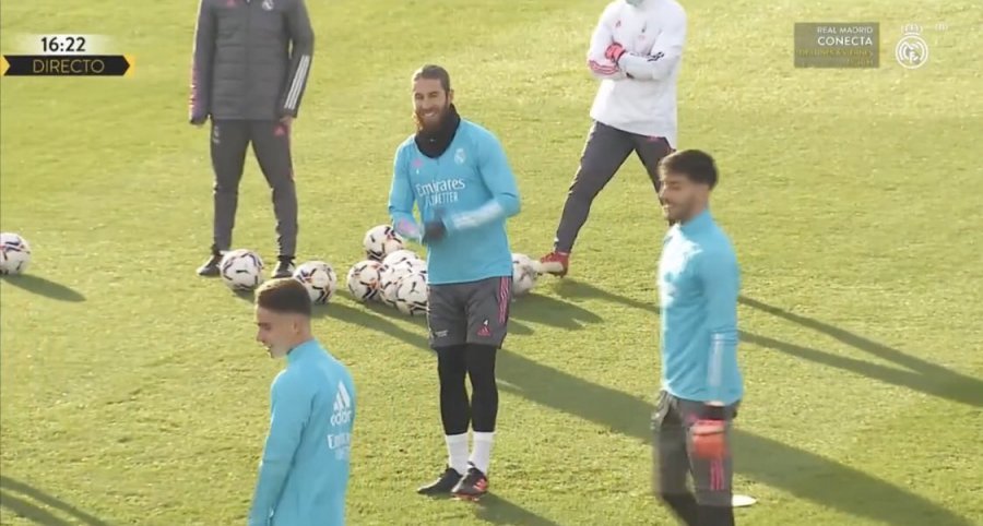 Ramos kthehet në stërvitje para ndeshjes me Sevillan