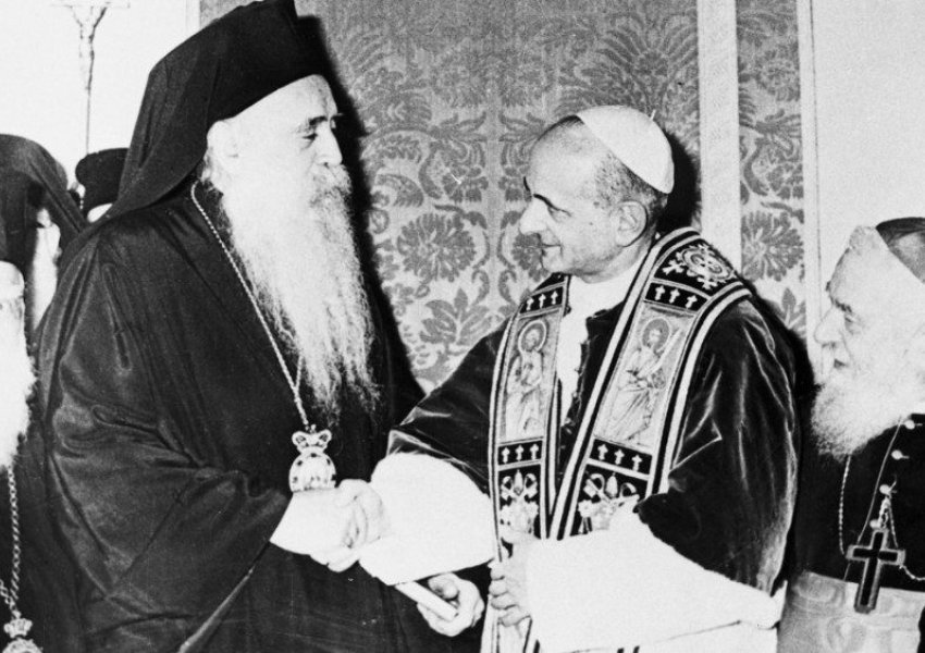 55 vite më parë, fundi i shkishërimit ndërmjet katolikëve dhe ortodoksëve