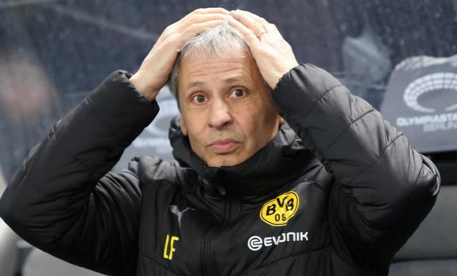 Borussia e Dortmundit shkarkon trajnerin Lucien Favre