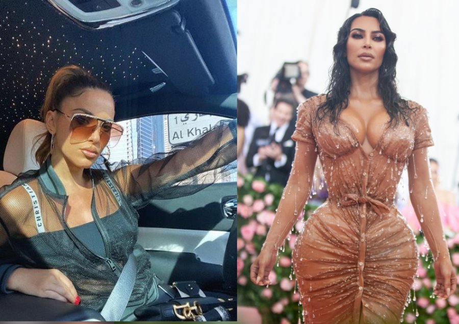 Kim Kardashian uron Anxhelinën dhe këngëtarja shqiptare nuk e përban dot entuziazmin