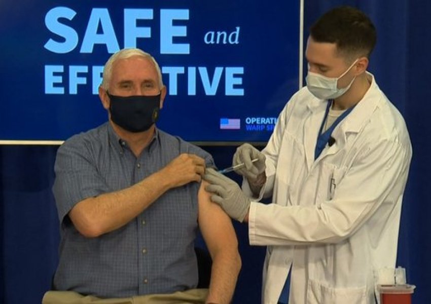 Ja si e mori zv.presidenti i SHBA-së, Mike Pence vaksinën anti-covid
