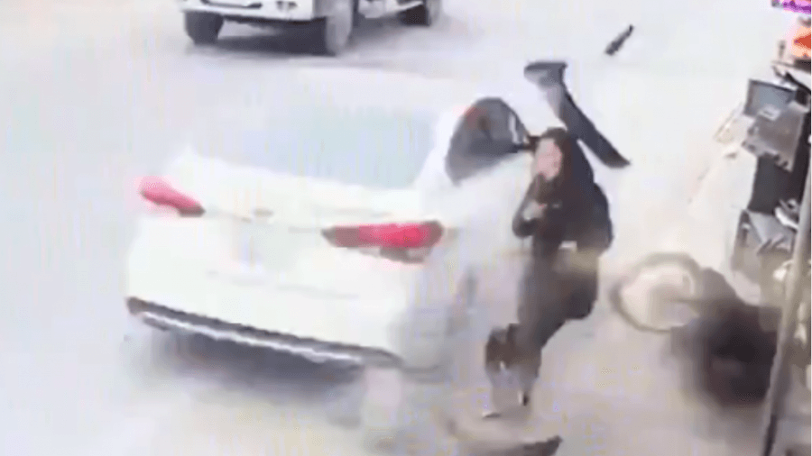 VIDEO virale/ Njerëzit që ishin ‘një frym larg’ vdekjes nga aksidentet rrugore  