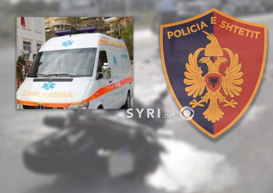 Motori përplas këmbësoren në Tiranë, te ‘Pallati me Shigjeta’