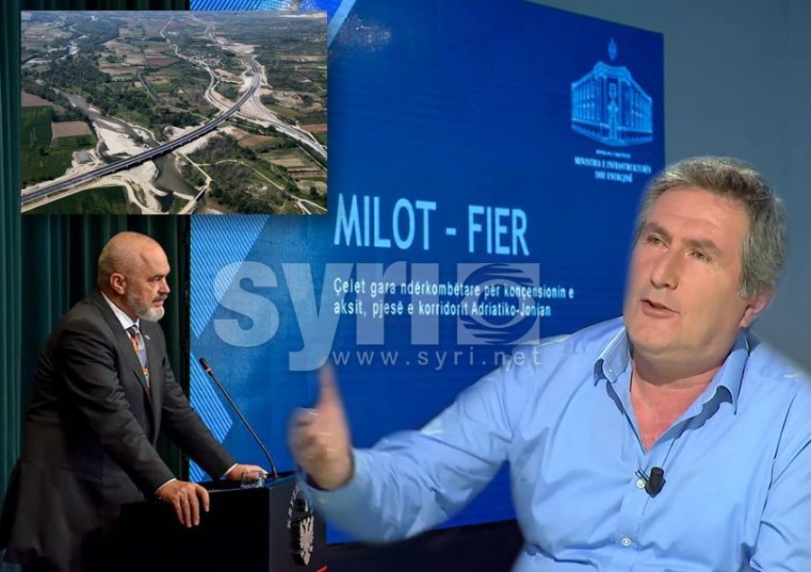 Eksperti: 23 mln euro/km për Milot - Fierin, katërfish më shtrenjtë se ‘Egnatia' e Greqisë