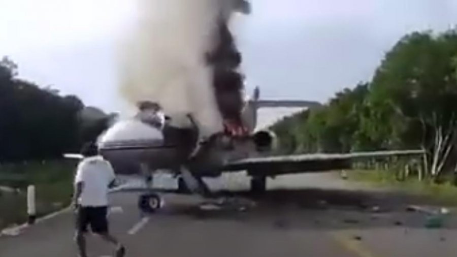 VIDEO/ Ushtria rrezon një avion në Meksikë dyshohet se kishte për qëllim të mbushej me kokainë...