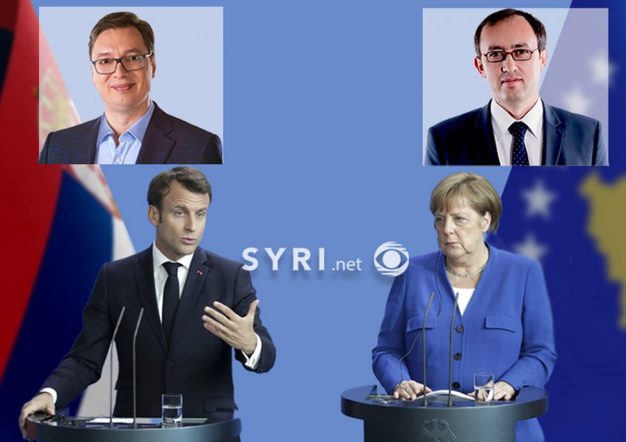 Të premten Samiti Kosovë-Serbi/ Merkel dhe Macron thërrasin në takim Vuçiçin dhe Hotin