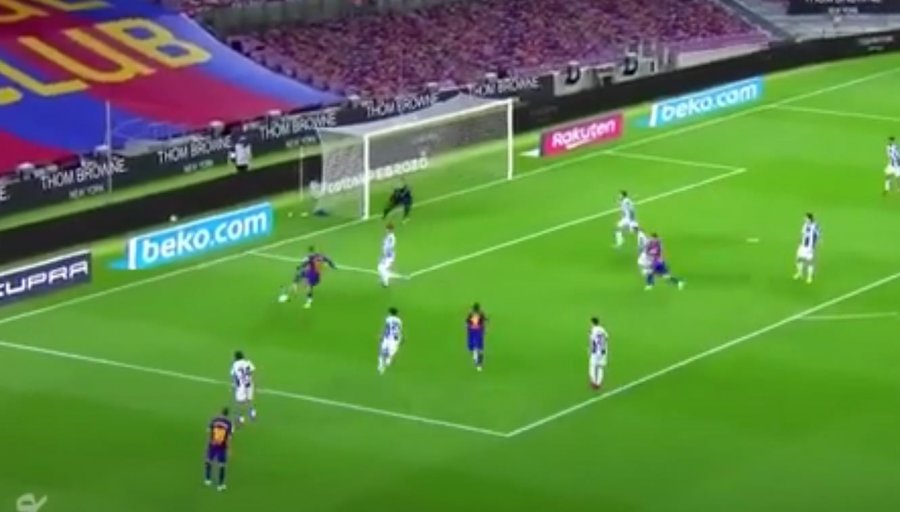 VIDEO/ Klas i pabesueshëm, Suarez finalizon aksionin e bukur të Barcelonës!