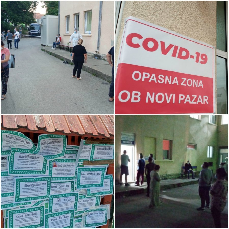 COVID-19/ Serbi, situatë kaotike në Novi Pazar, raportohen për 10 të vdekur në 24 orë