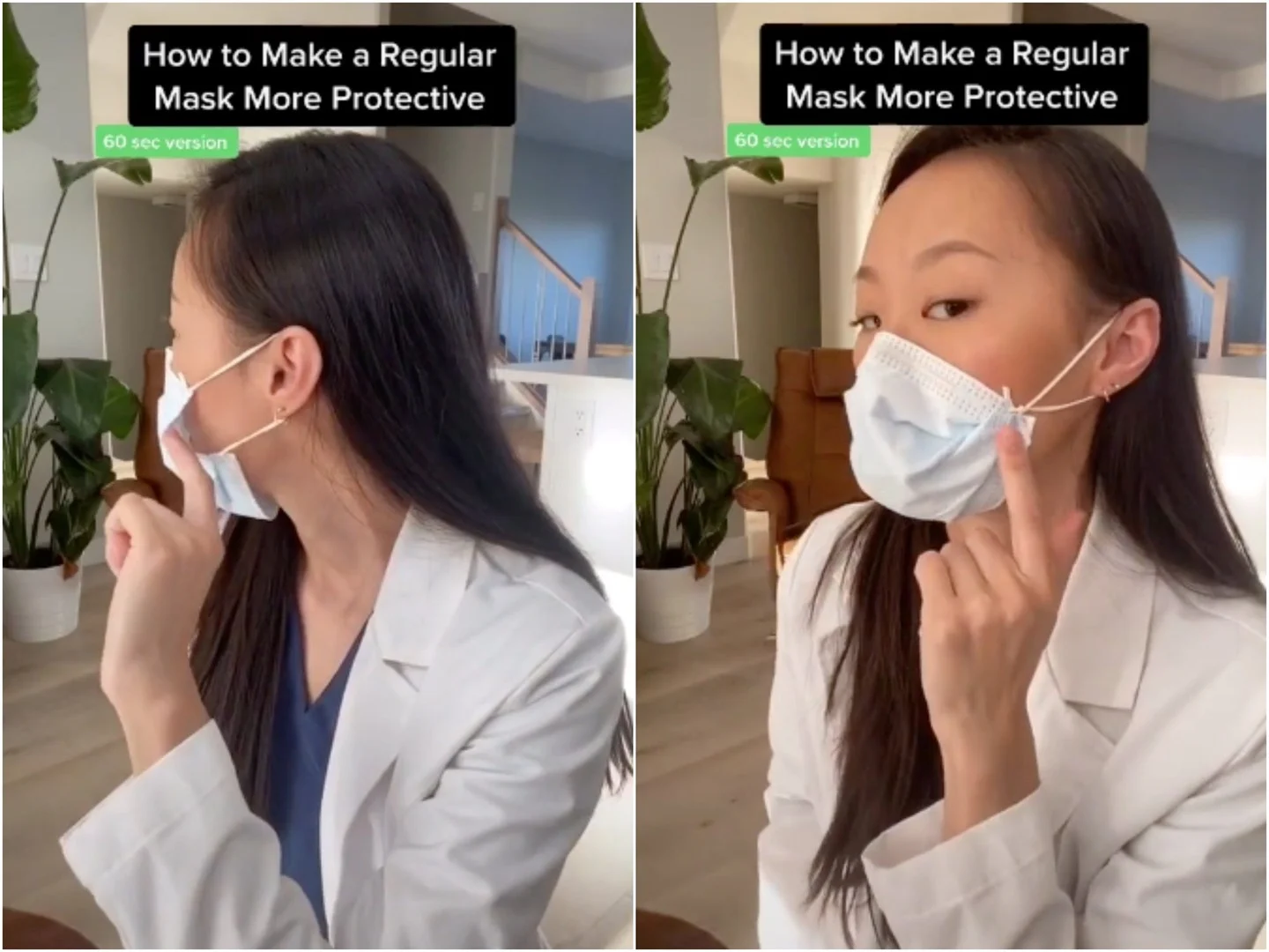 VIDEO/ Dentistja tregon si të veshim një maskë si duhet