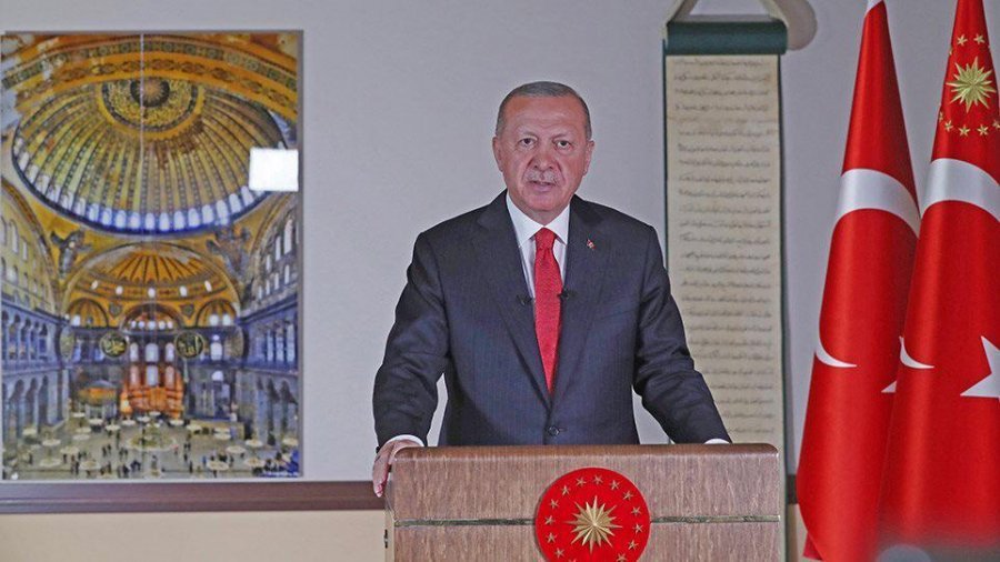 Erdogan: 'Shën Sofia' është çështja jonë, nuk duam tension në Mesdhe