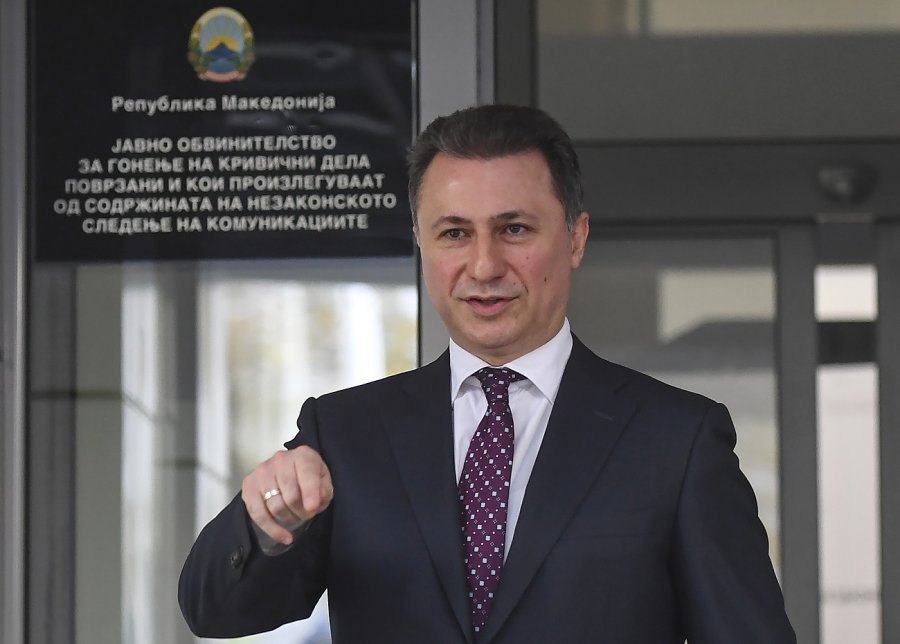 Gruevski: Nuk kam ndërmend të kthehem në politikë