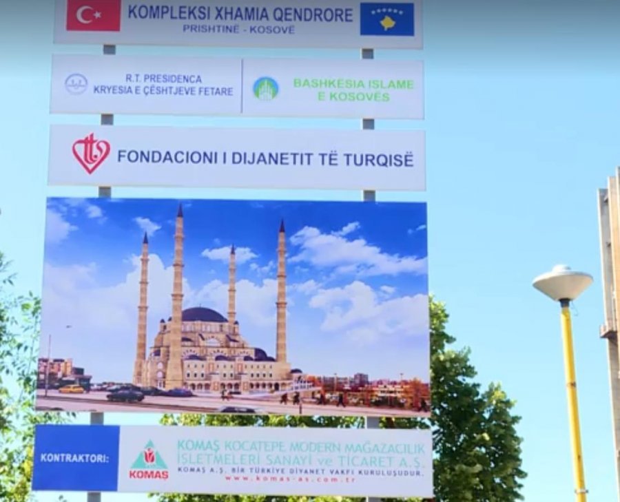 Fillon ndërtimi i Xhamisë Qendrore në Prishtinë