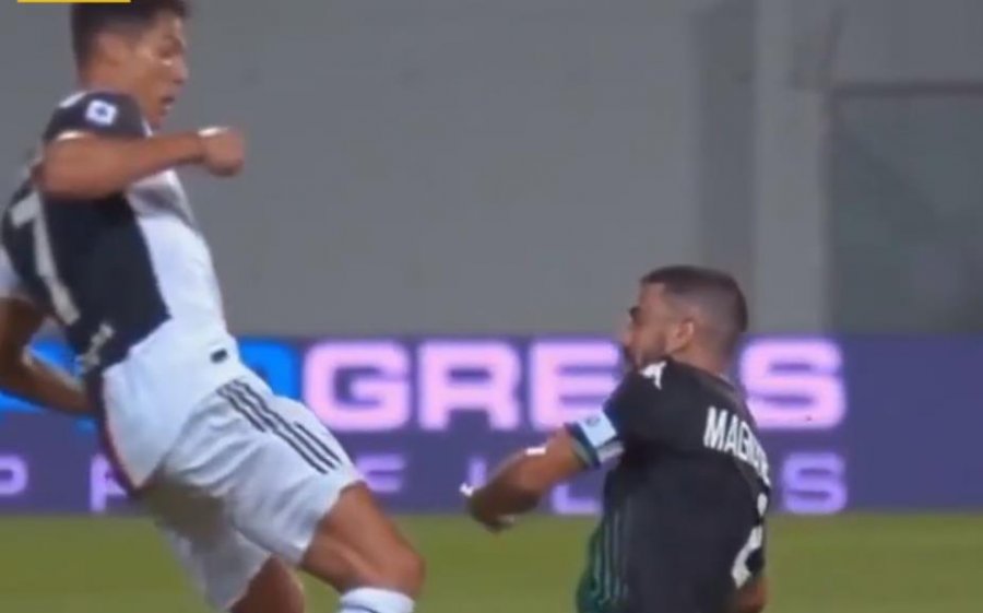 VIDEO/ Ronaldo nuk i mban nervat, shikoni ndërhyrjen e ashpër ndaj kundërshtarit