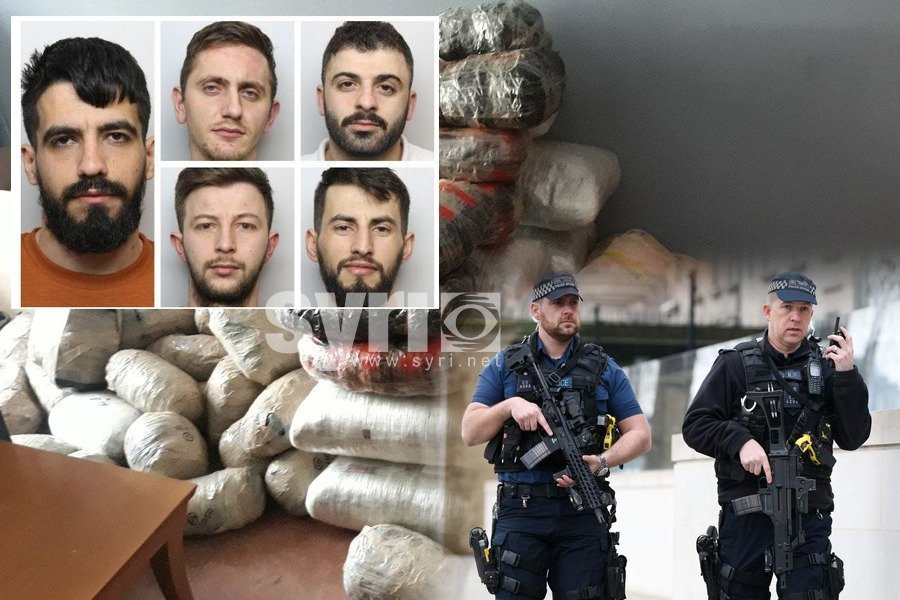 Kush janë 5 shqiptarët e dënuar për fabrikën e drogës prej 160 mijë paund