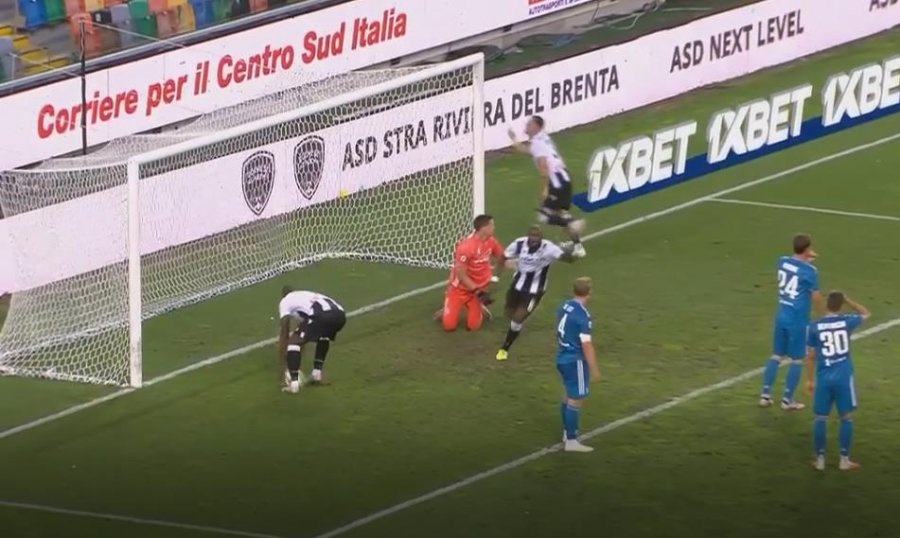 VIDEO/ Udinese ndëshkon Juventusin duke barazuar rezultatin 