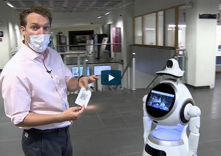 Belgjikë, roboti doktor ju pret tek hyrja e spitalit dhe ju kontrollon kokë e këmbë