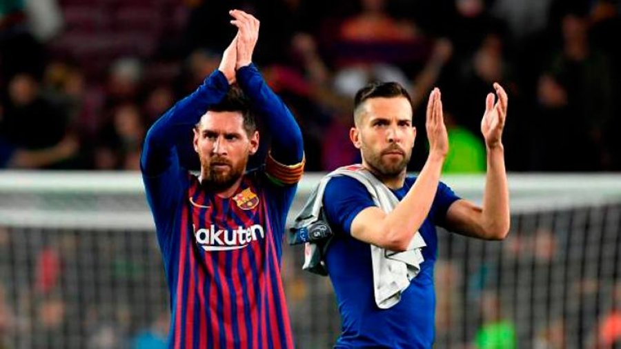 Jordi Alba: Messi po motivon skuadrën e Barcelonës