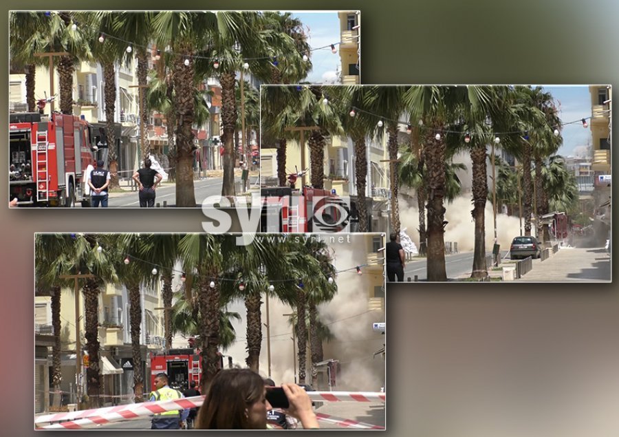 VIDEO/ Hidhet në erë pallati i ‘VIP-ave’ në Durrës