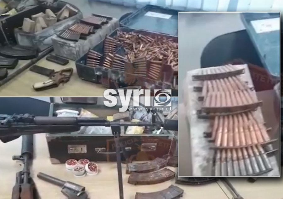 VIDEO/ Arsenal armësh me silenciator dhe municion, arrestohet 63-vjeçari