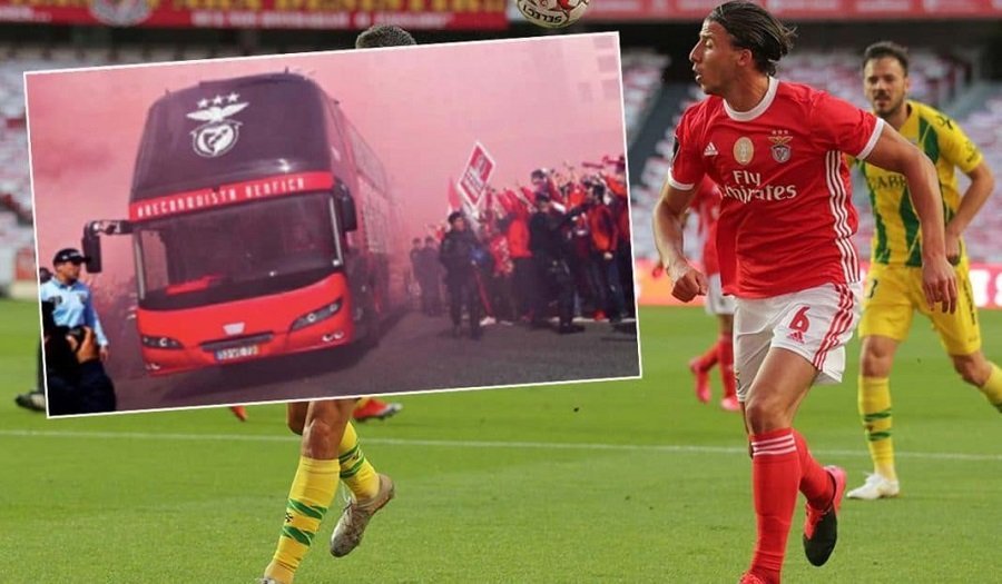 Portugali/ Tifozët e Benfikës sulmojnë autobusin e skuadrës: dy lojtarë të plagosur
