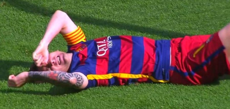 Shqetësohet Barcelona, Messi ndjen dhimbje dhe braktis stërvitjen